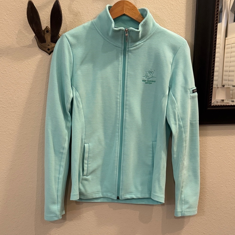 Straight Down Light Blue Jacket from BNP Paribas Tennis Open